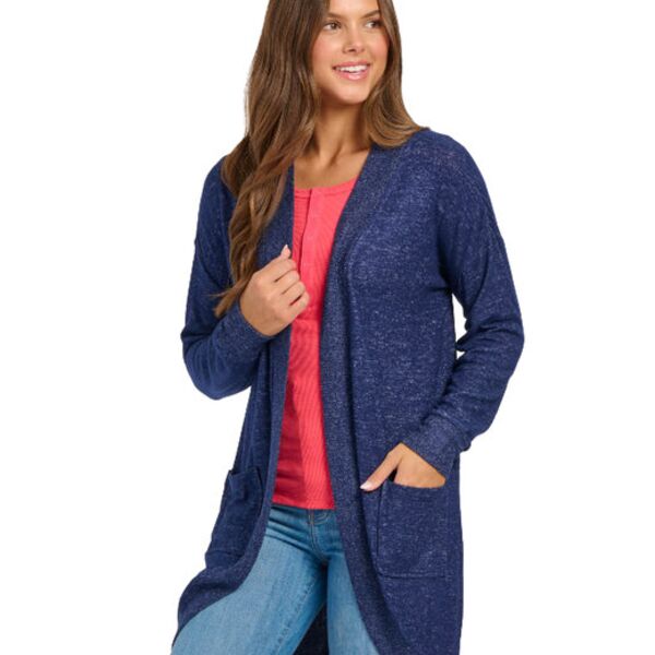 Ladies' Cuddle Fabric Cardigan Thumbnail